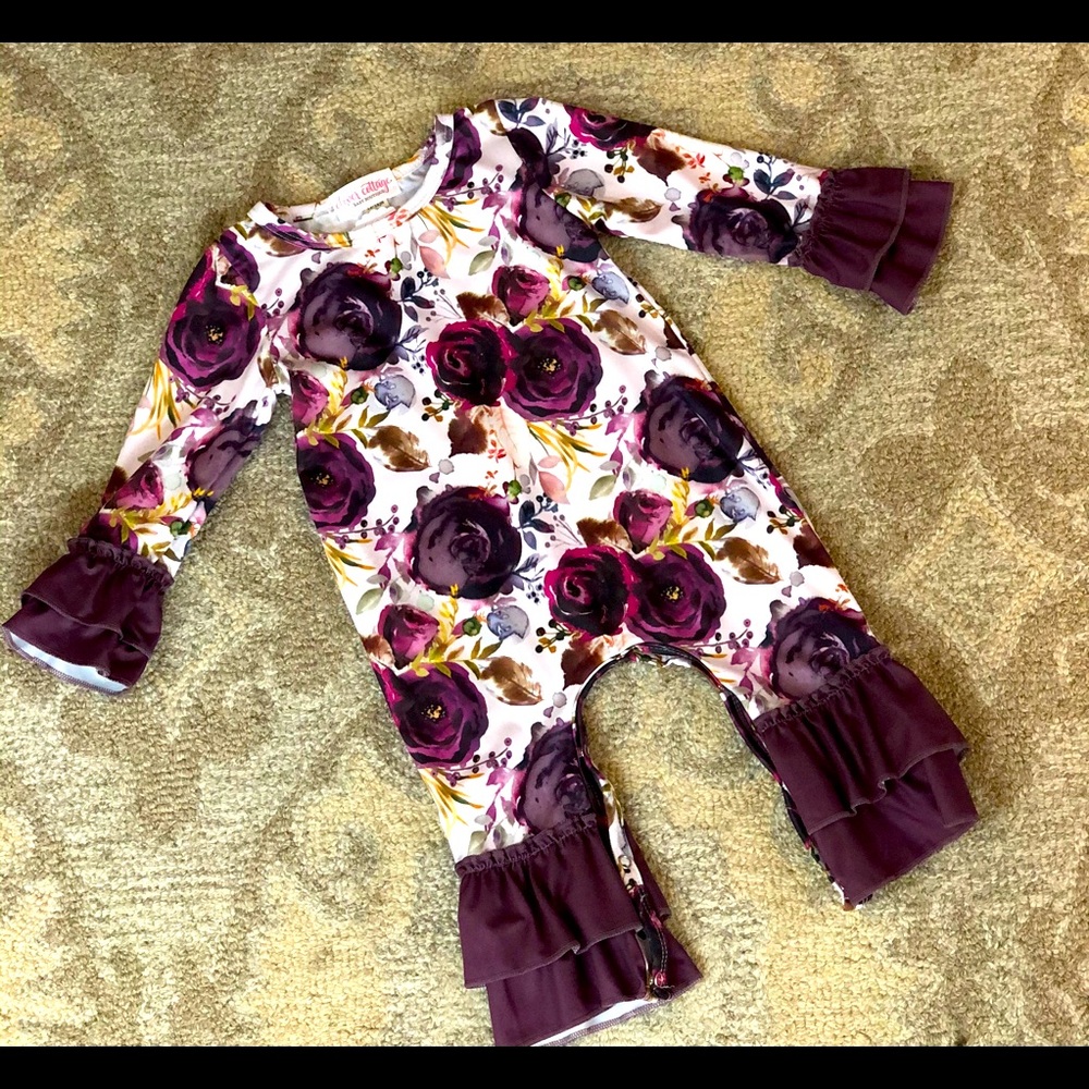 Mauve Floral Jumper